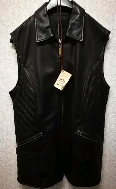 Zwart leren dames gilet retro, Kleding | Dames, Onbekend, Ophalen, Nieuw