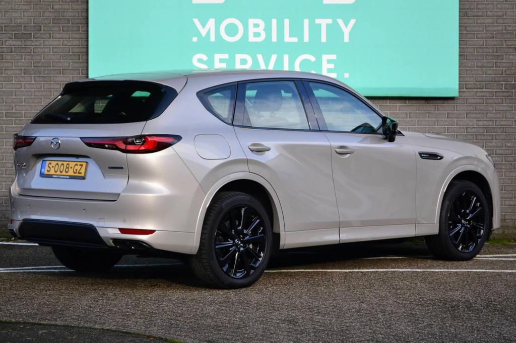 Mazda CX-60 2.5 e-SkyActiv PHEV Homura SOH94% LED CarPlay Le, Gebruikt, Euro 6, Bruin, 2500 kg