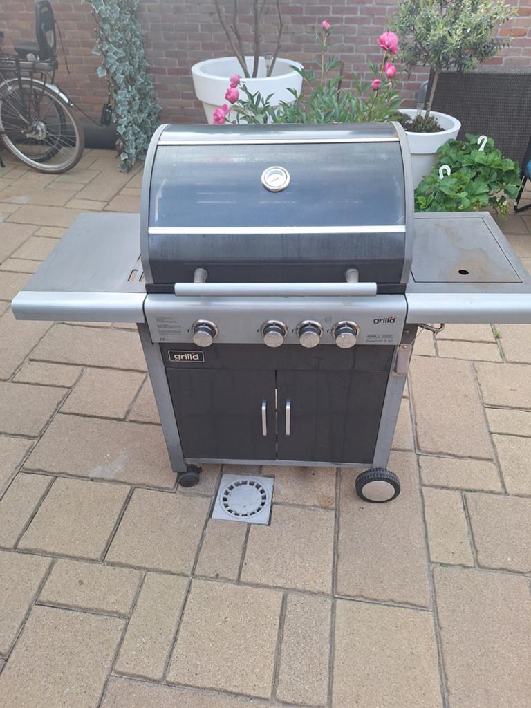 gasbarbecue, Ophalen, Gebruikt