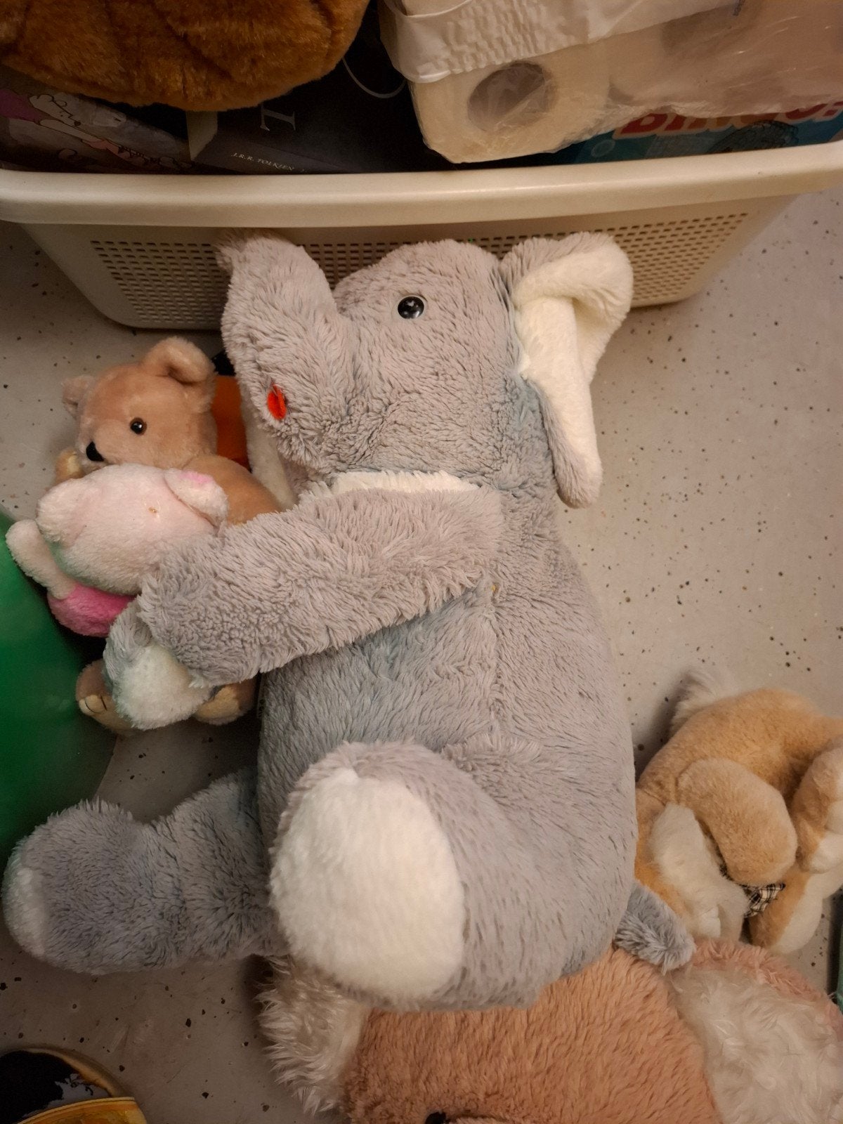 Diverse knuffels: konijn, olifant, koala en meer!, Kinderen en Baby's, Gebruikt, Konijn, Ophalen of Verzenden, Middelgroot (20 tot 80 cm)
