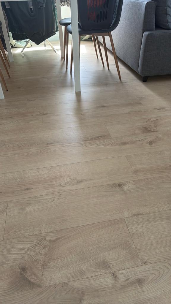 GAMMA village laminaat wit geolied eiken (ongv 80m2), Doe-het-zelf en Verbouw, Vloerdelen en Plavuizen, Ophalen, 50 tot 150 cm