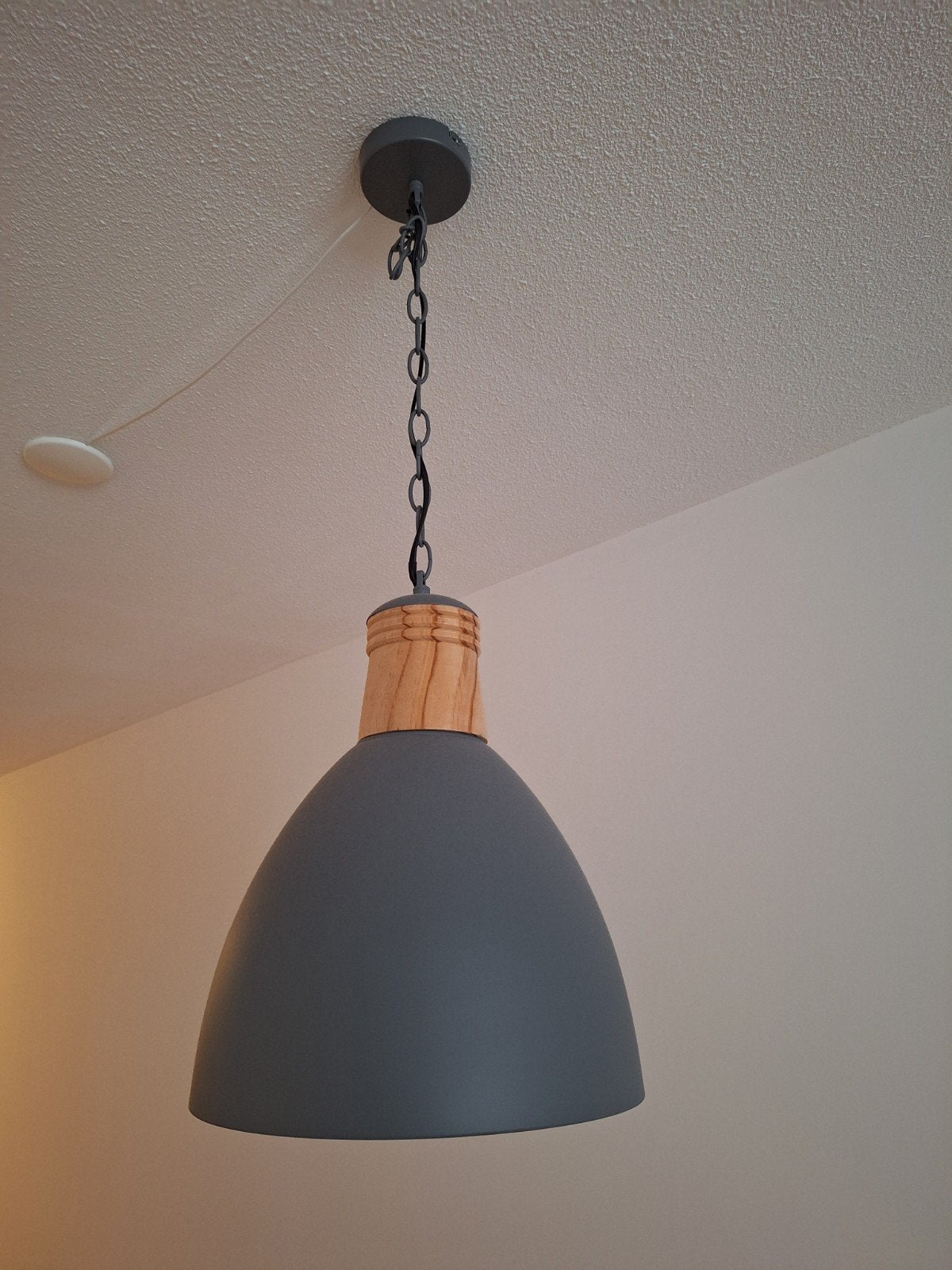 Hanglamp grijs, Ophalen