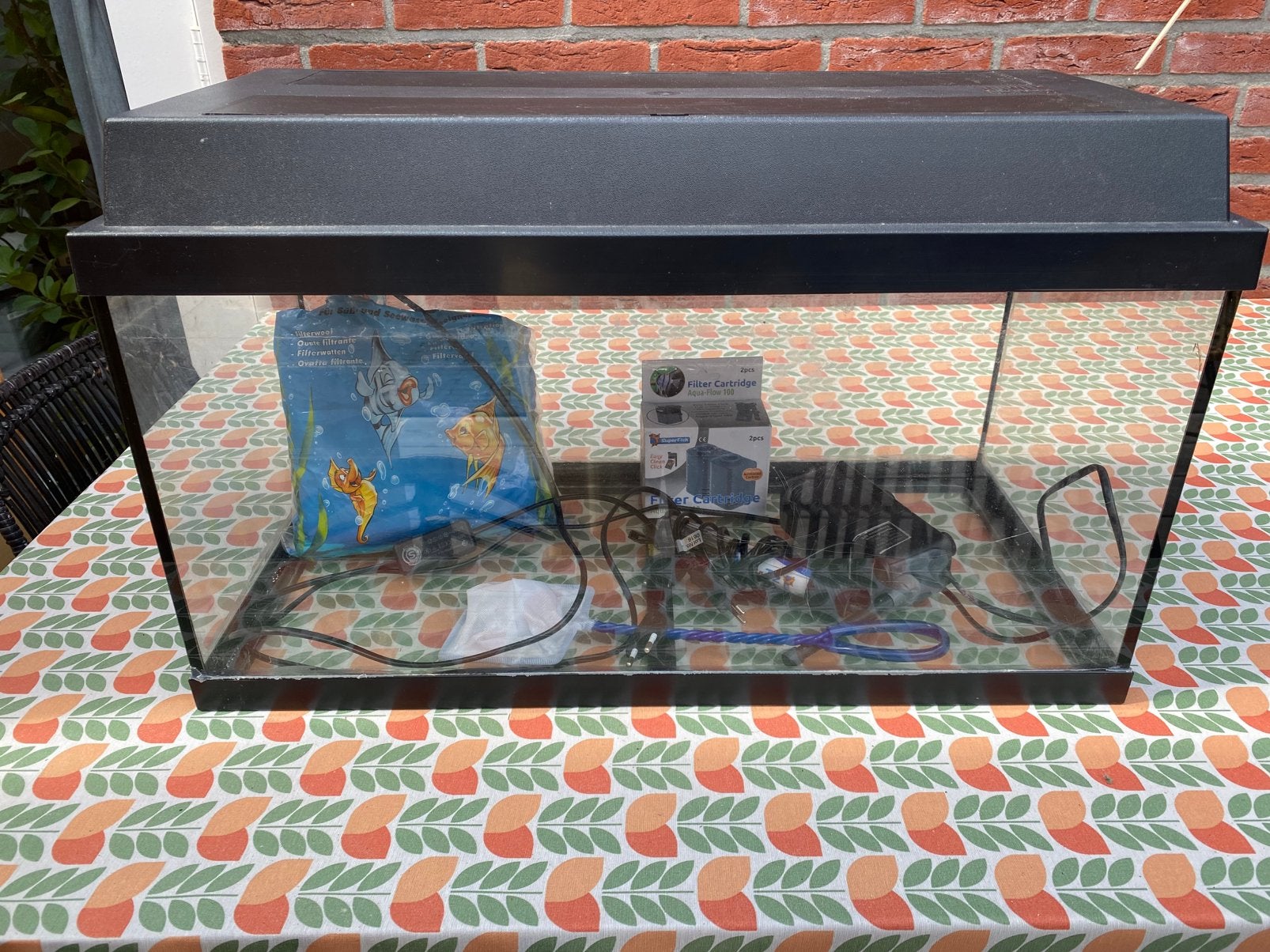 Aquarium, Ophalen, Gebruikt, Leeg aquarium, Verwarming