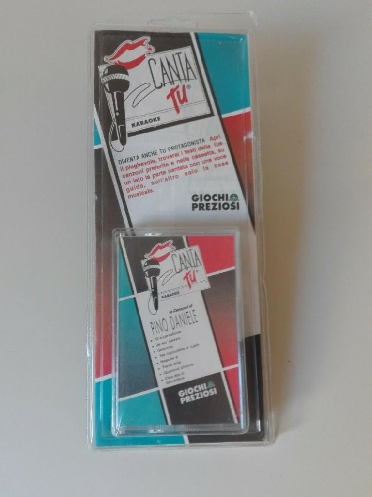 GIOCHI PREZIOSI MUSICASSETTE KARAOKE CANTA TU Pino Daniele., Verzenden, Nieuw, Complete set