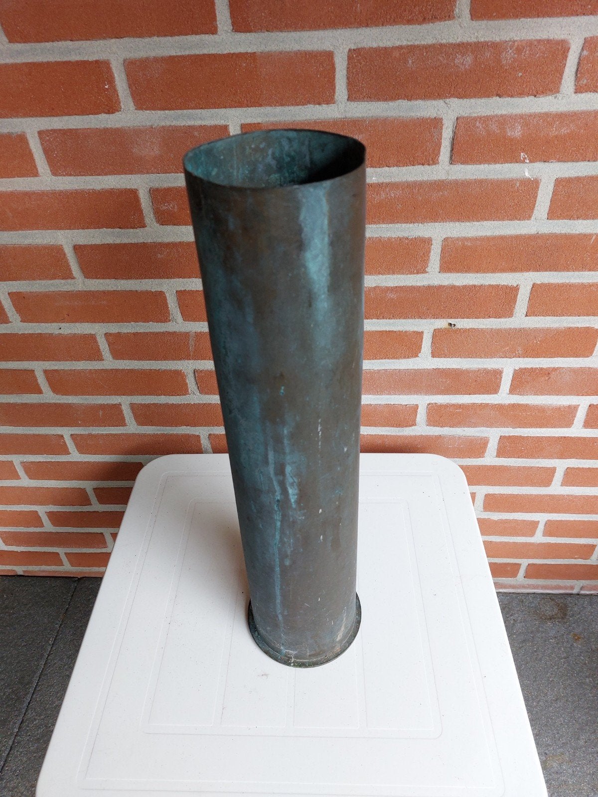 Koperen Huls 50 cm hoog - Polte 1916, Verzamelen, Militaria | Algemeen, Ophalen of Verzenden, Overige soorten, Overige gebieden