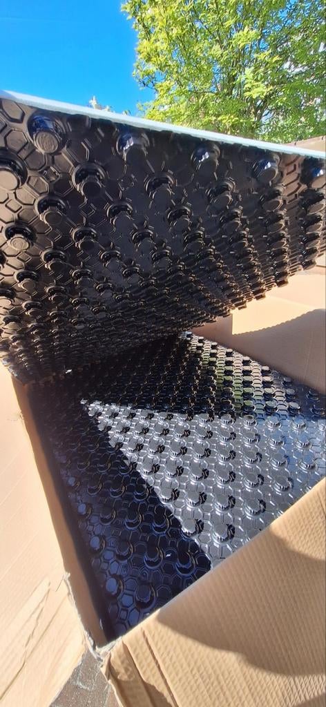 Noppenplaten met 11mm isolatie voor vloerverwarming, Nieuw, 15 m² of meer, Vloerisolatie, Piepschuim (Tempex)