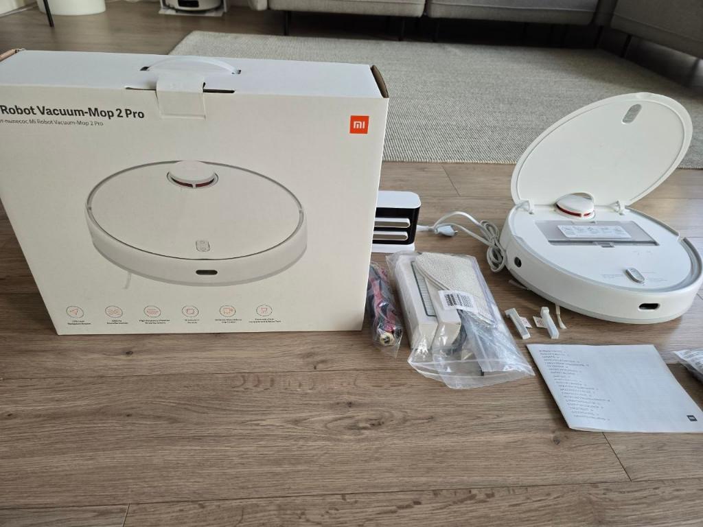 Xiaomi Mi Robot Vacuum Mop 2 Pro – compleet met doos, Witgoed en Apparatuur, Stofzuigers, Zo goed als nieuw, Robotstofzuiger, Minder dan 1200 watt