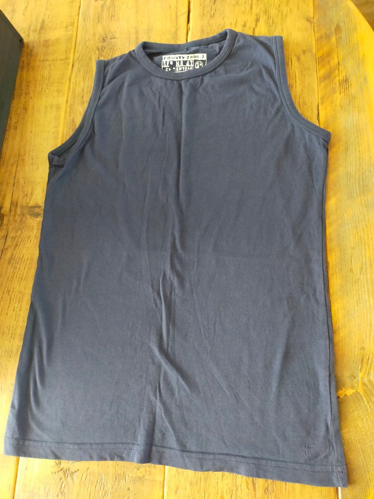 donker blauw singlet hemd maat 152/158, Ophalen of Verzenden, Zo goed als nieuw, Jongen, Shirt of Longsleeve