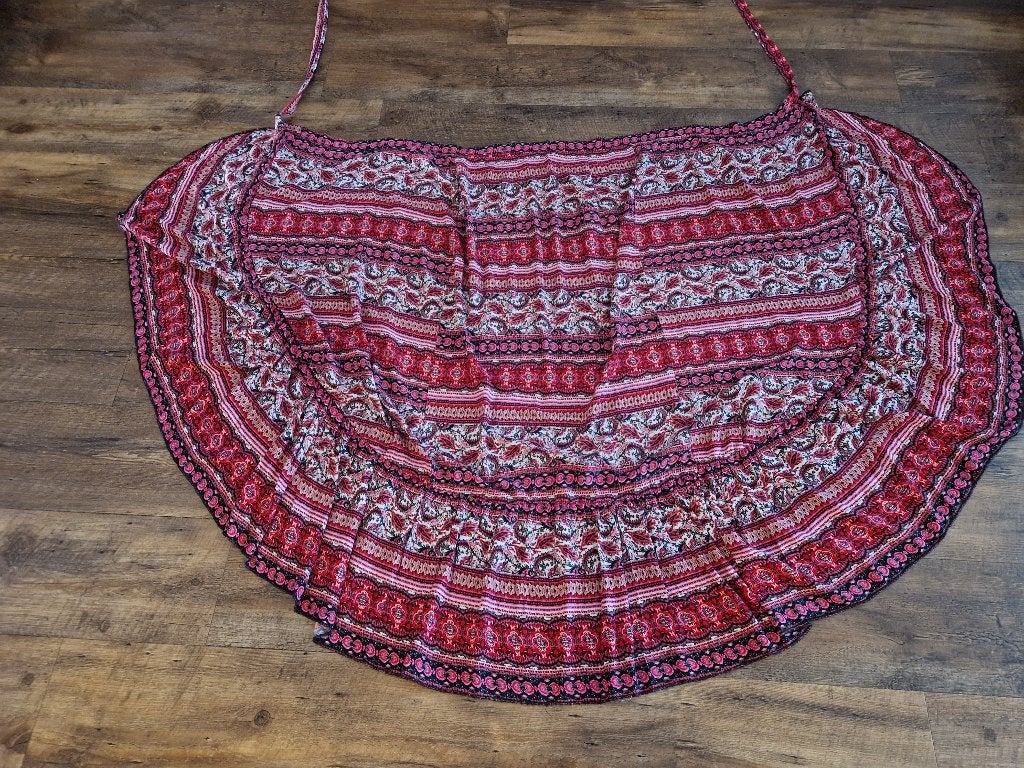 Wikkelrok, Maat 42/44 (L), Ophalen of Verzenden, Roze, Onder de knie