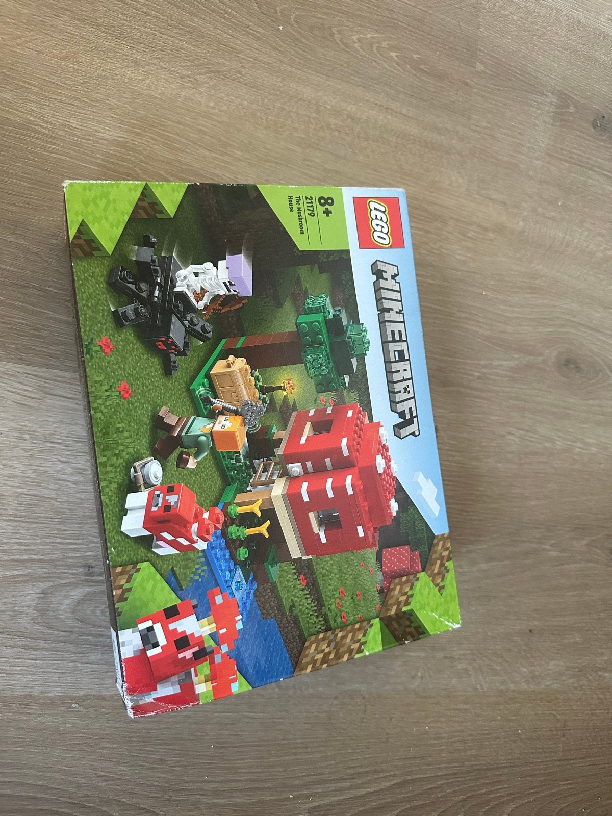 LEGO Minecraft 21179 Het Paddenstoelhuis - Ongeopend, Minecraft, Lego, Nieuw, Ophalen of Verzenden