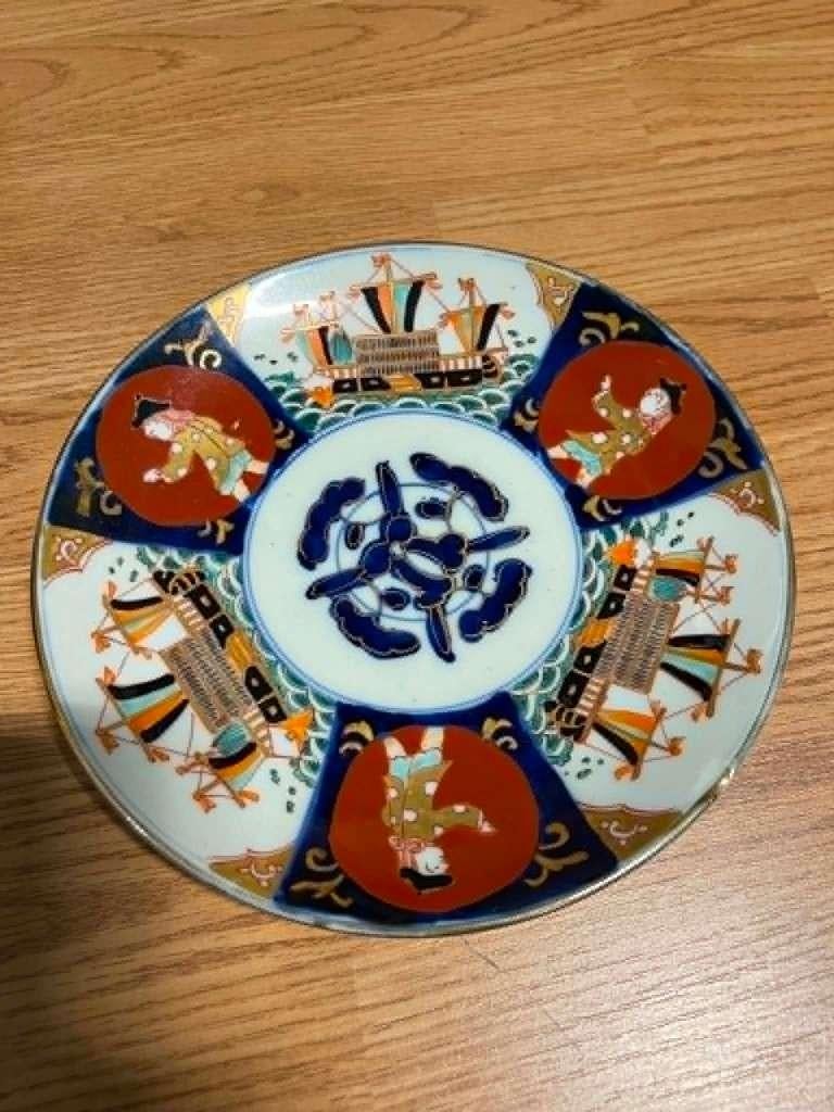 Chinees antiek bord, Antiek en Kunst, Antiek | Wandborden en Tegels, Ophalen of Verzenden