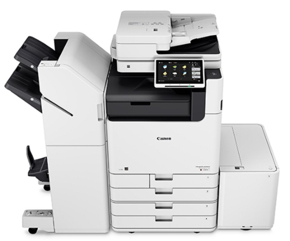 Canon imageRUNNER ADVANCE DX C5840i All-in-one met finisher, Canon, All-in-one, Kleur printen, Zo goed als nieuw