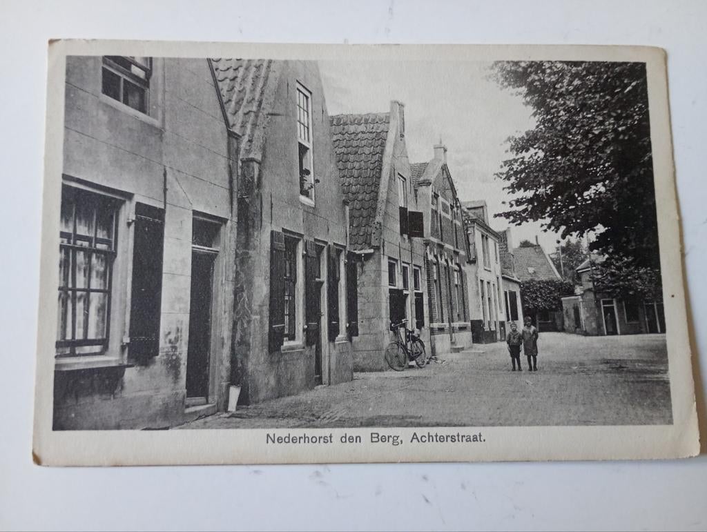 Nederhorst den Berg Achterstraat, Ophalen of Verzenden, Voor 1920, Ongelopen, Noord-Holland