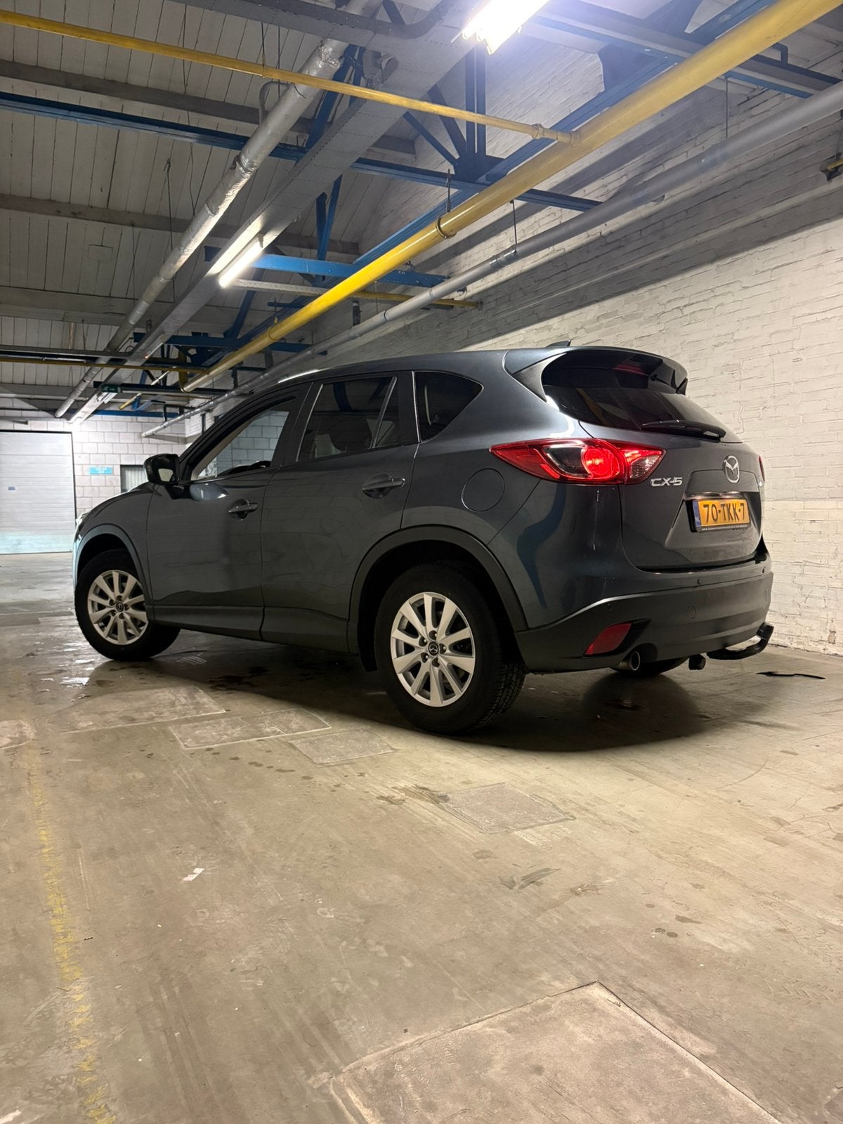 Mazda CX-5 2.0 121KW 2WD 2012 Grijs, Auto's, Voorwielaandrijving, Stof, Zwart, 4 cilinders
