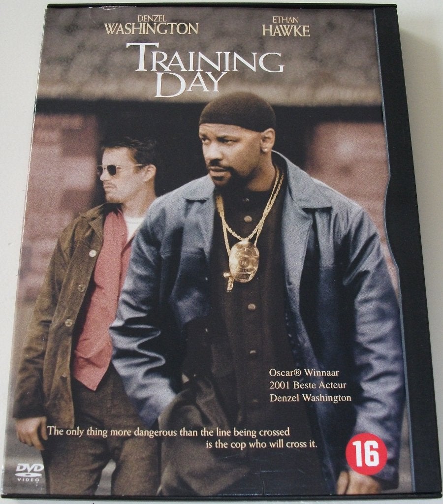 Dvd *** TRAINING DAY *** De dag van de afrekening, Cd's en Dvd's, Dvd's | Thrillers en Misdaad, Zo goed als nieuw, Actiethriller