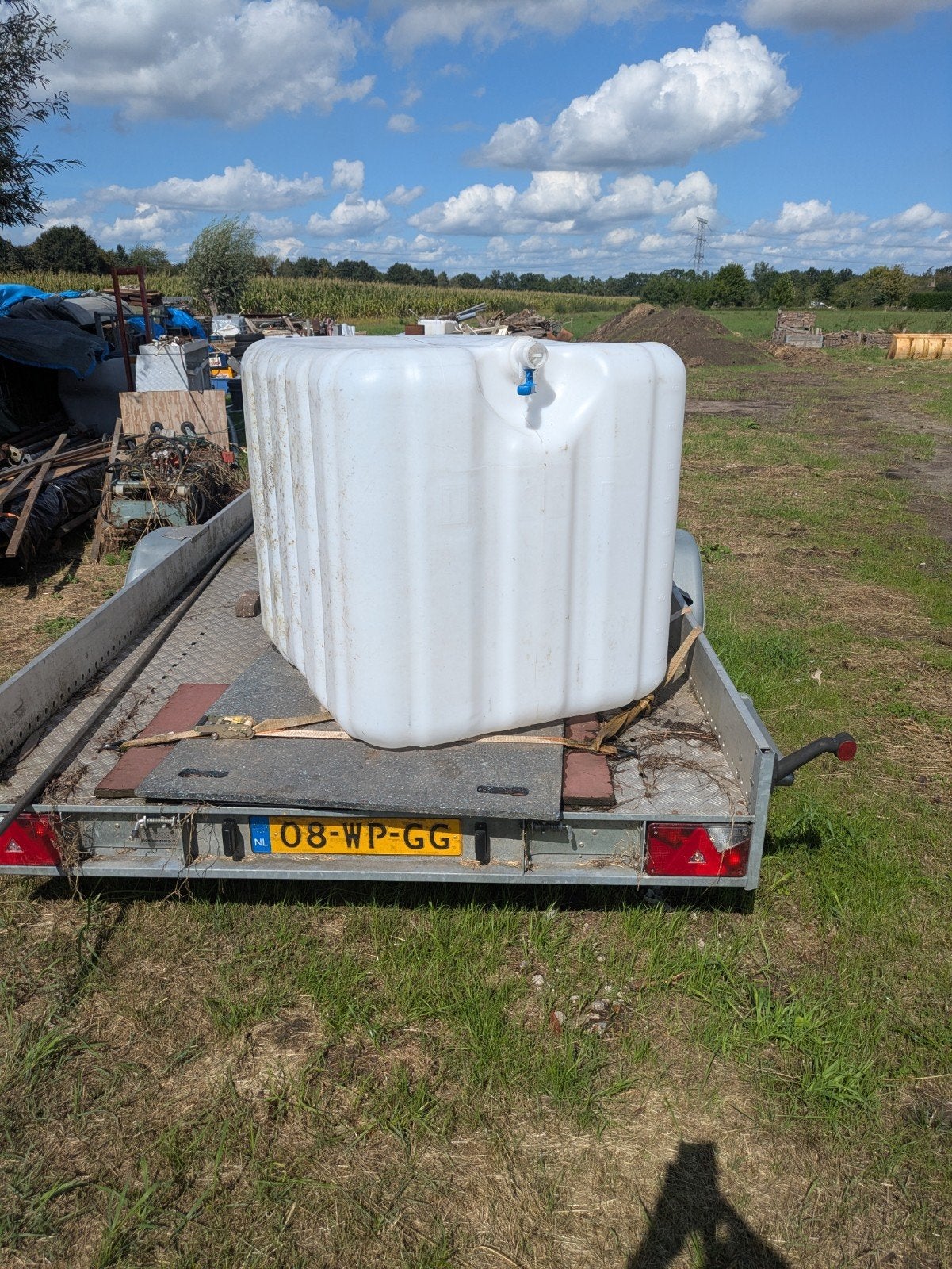 gratis IBC tonnen, Tuin en Terras, Regentonnen, 150 liter of meer, Ophalen of Verzenden, Gebruikt