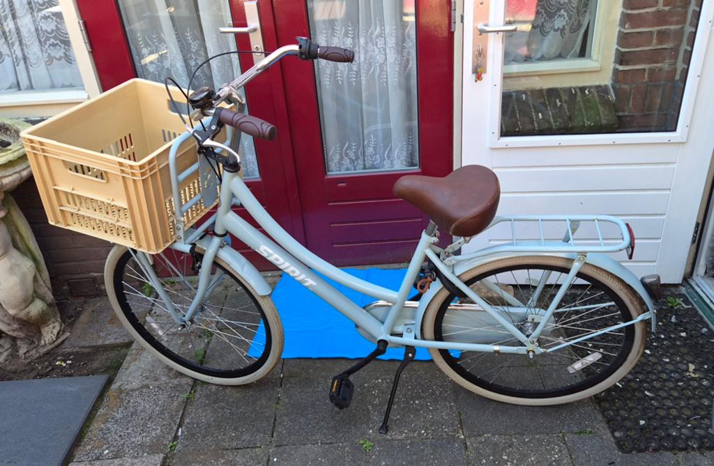 Spirit Cargo N3 Meisjesfiets 26 inch Turquoise., Ophalen, Gebruikt, 26 inch of meer, Spirit