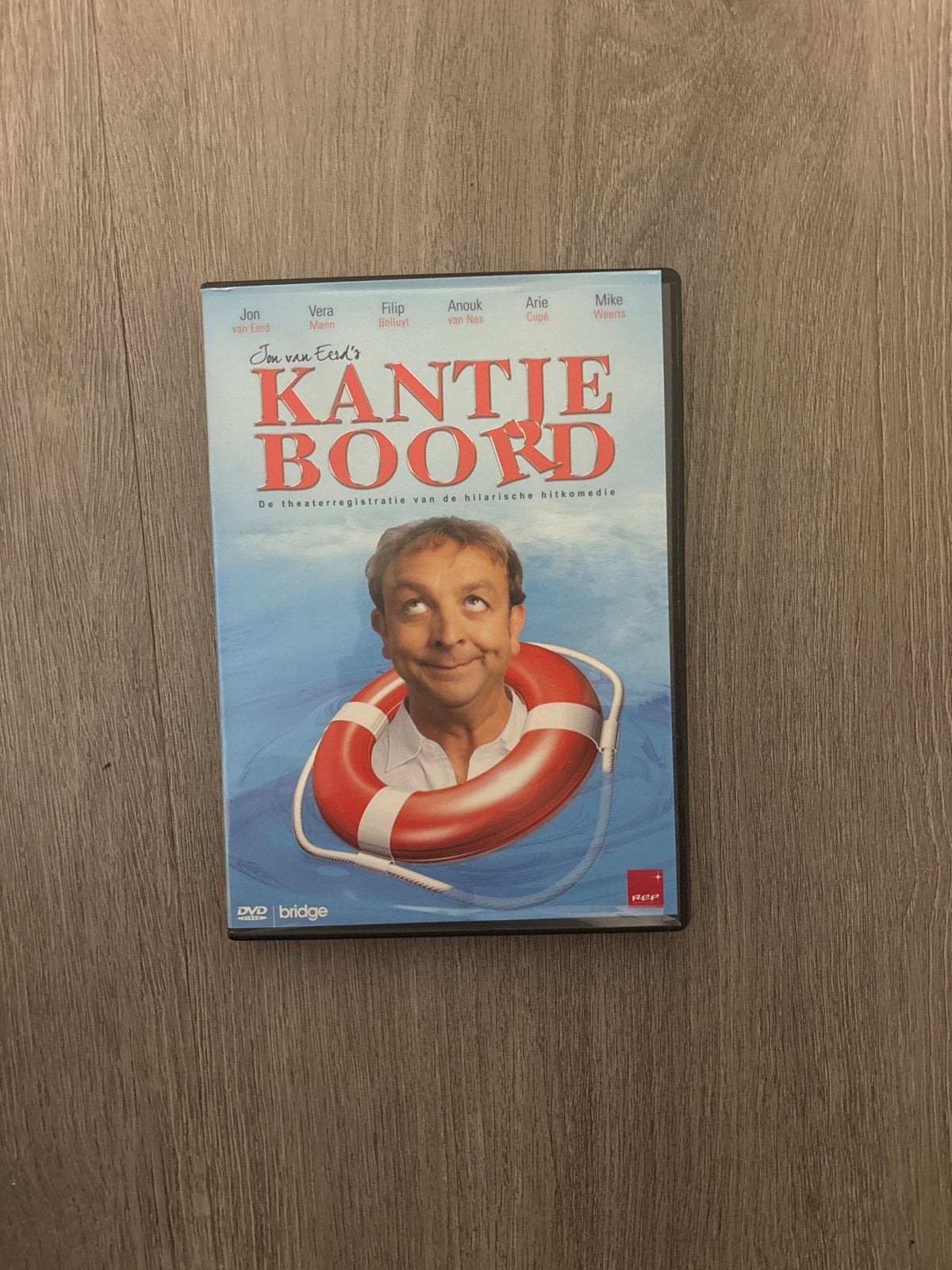 Jon van Eerd's Kantje Boord - Hilarische Komedie DVD, Alle leeftijden, Zo goed als nieuw, Cabaret, Inclusief doosje