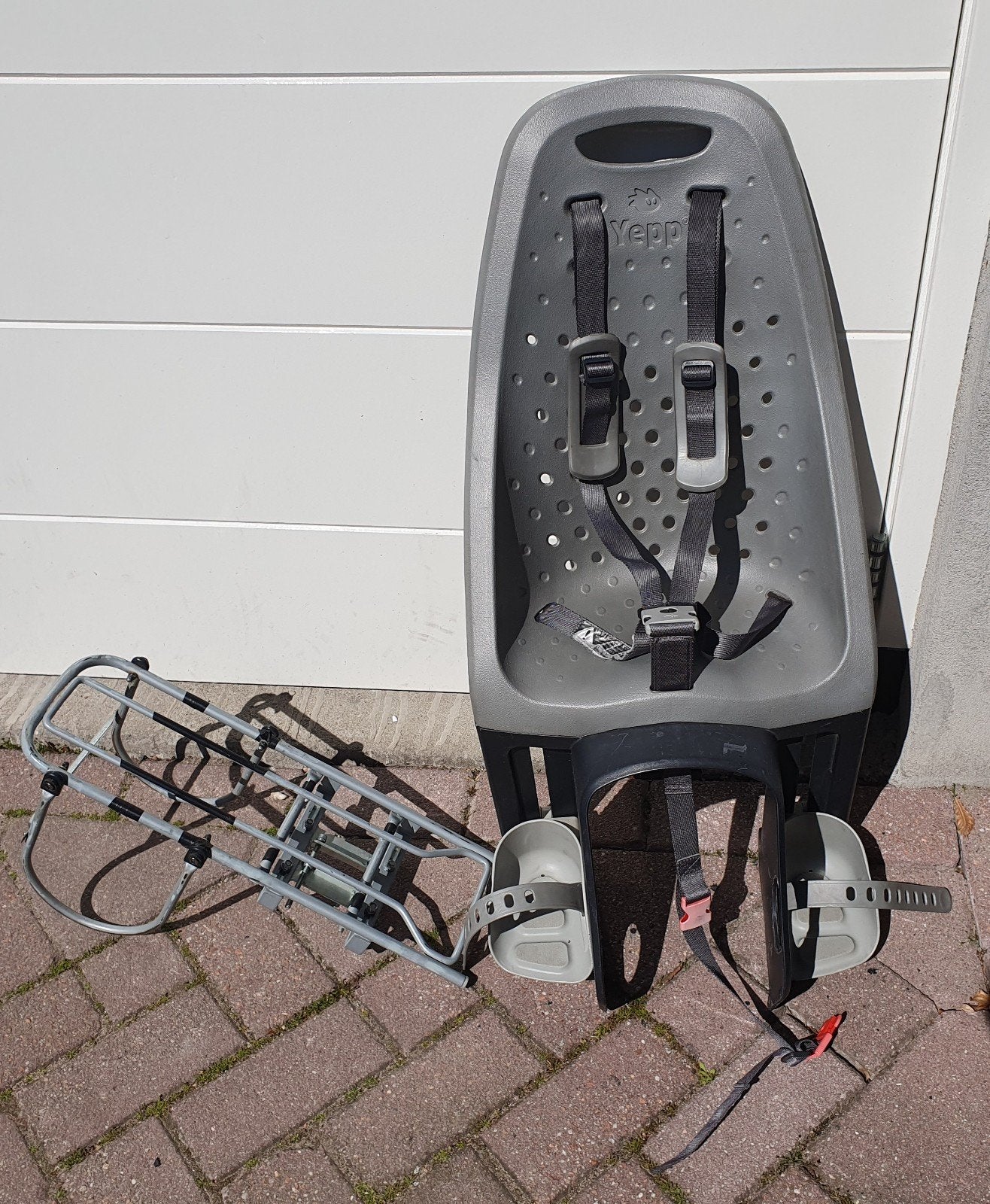 Yepp GMG achterzitje tm 18 kilo incl verlenger, Ophalen, Achterzitje, Yepp (GMG), 0 t/m 18 kg