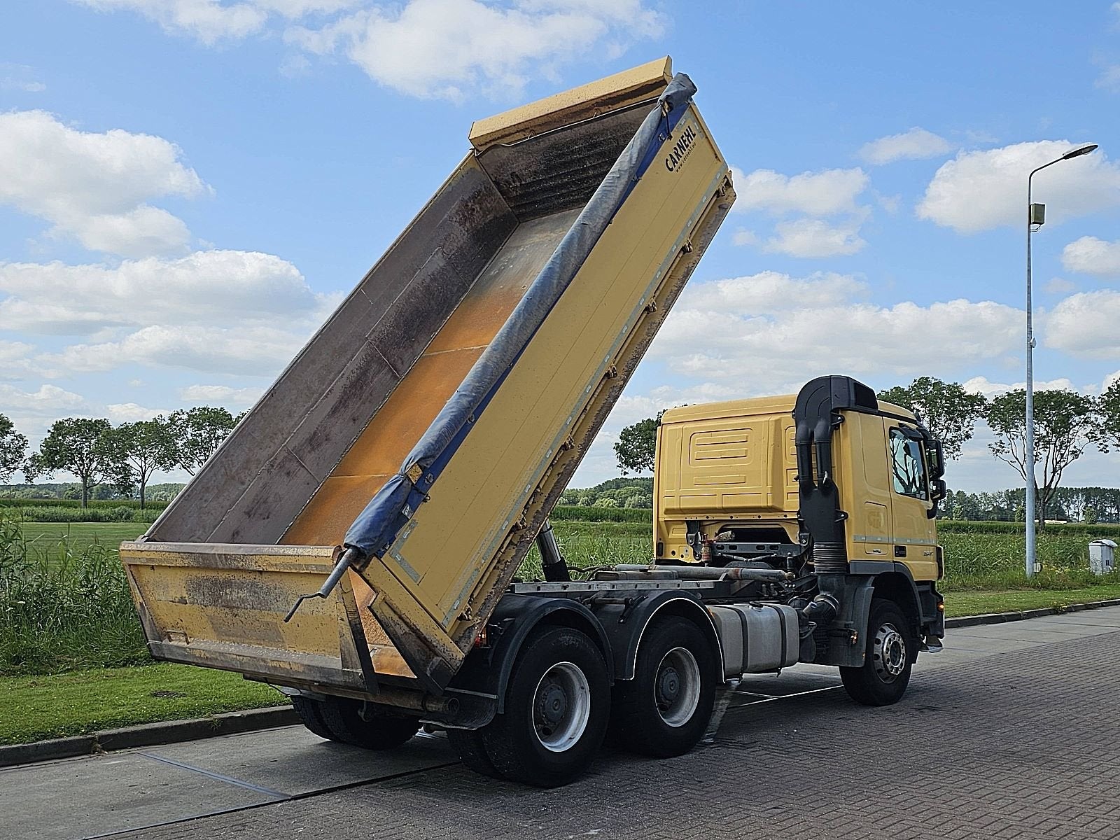 MERCEDES-BENZ ACTROS 2641 mp3 6x4 carnehl 3s, Auto's, Automaat, Euro 5, Bedrijf, Diesel