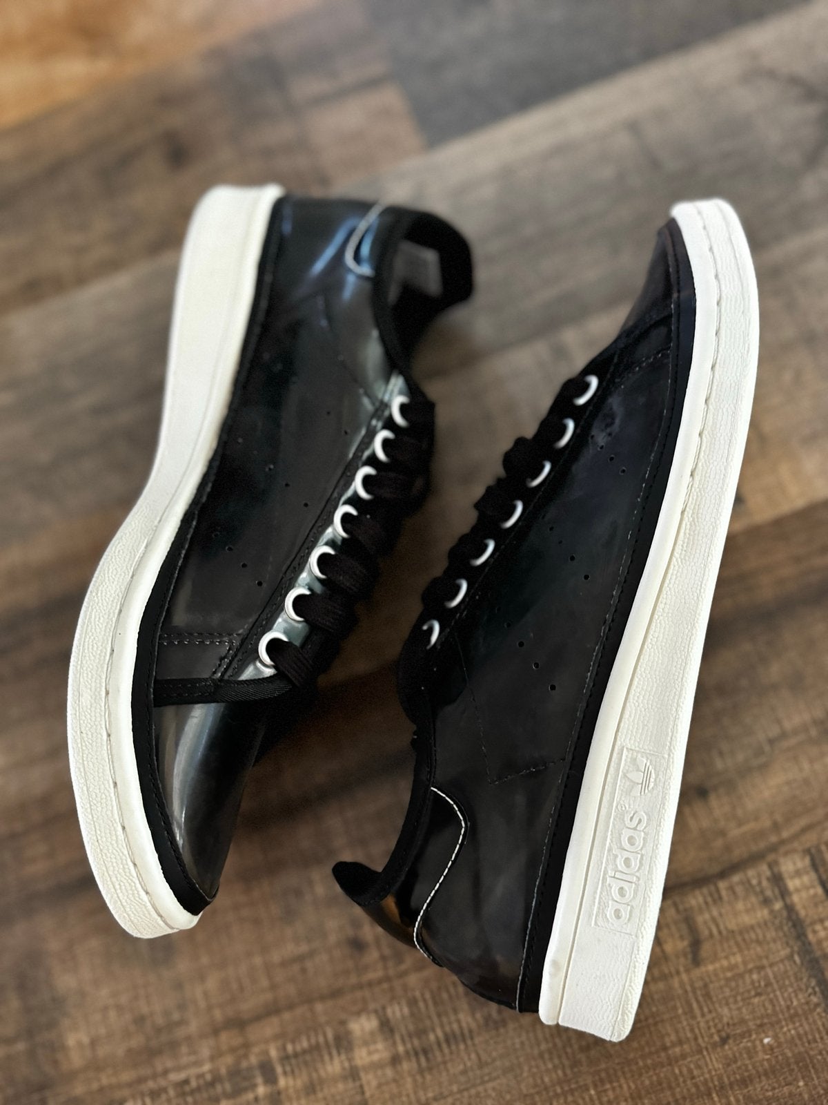 Adidas Stan Smith sneakers zwart maat 41 1/3, Verzenden, ., Zwart, Nieuw