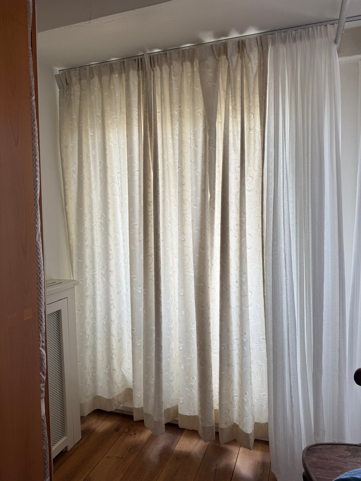 2x luxe gordijnen (200x240 cm), Ophalen, Zo goed als nieuw