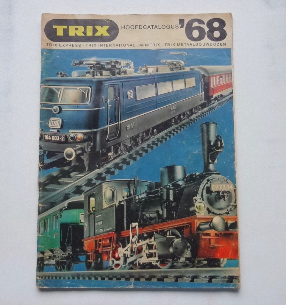 TRIX catalogus periode 1968 - 2000, Gelijkstroom, Trix, Zo goed als nieuw, Analoog