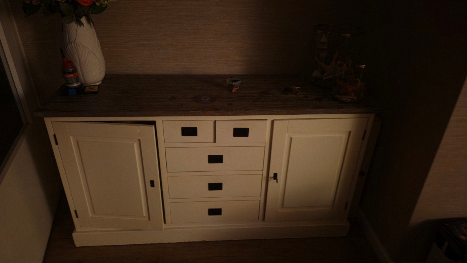 Gratis landelijk dressior, Huis en Inrichting, Kasten | Dressoirs, Ophalen, Gebruikt, Met deur(en), 150 tot 200 cm