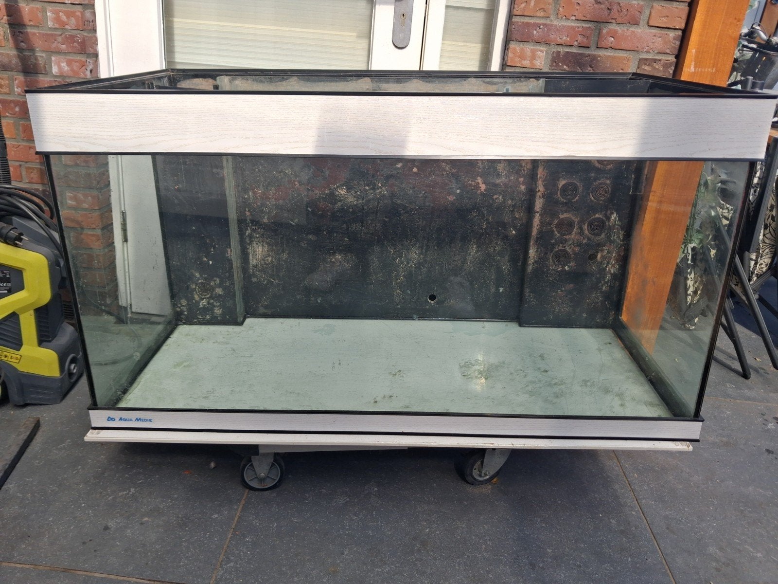 Aquarium met ingebouwde Biologische filter, Dieren en Toebehoren, Ophalen, Gebruikt, Inclusief toebehoren, Leeg aquarium