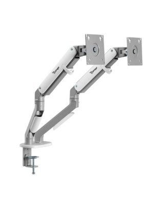 Ranqer Monitor Arm Pro Dual - Wit, Computers en Software, Monitoren, Gaming, Ranqer, Ophalen of Verzenden, Zo goed als nieuw