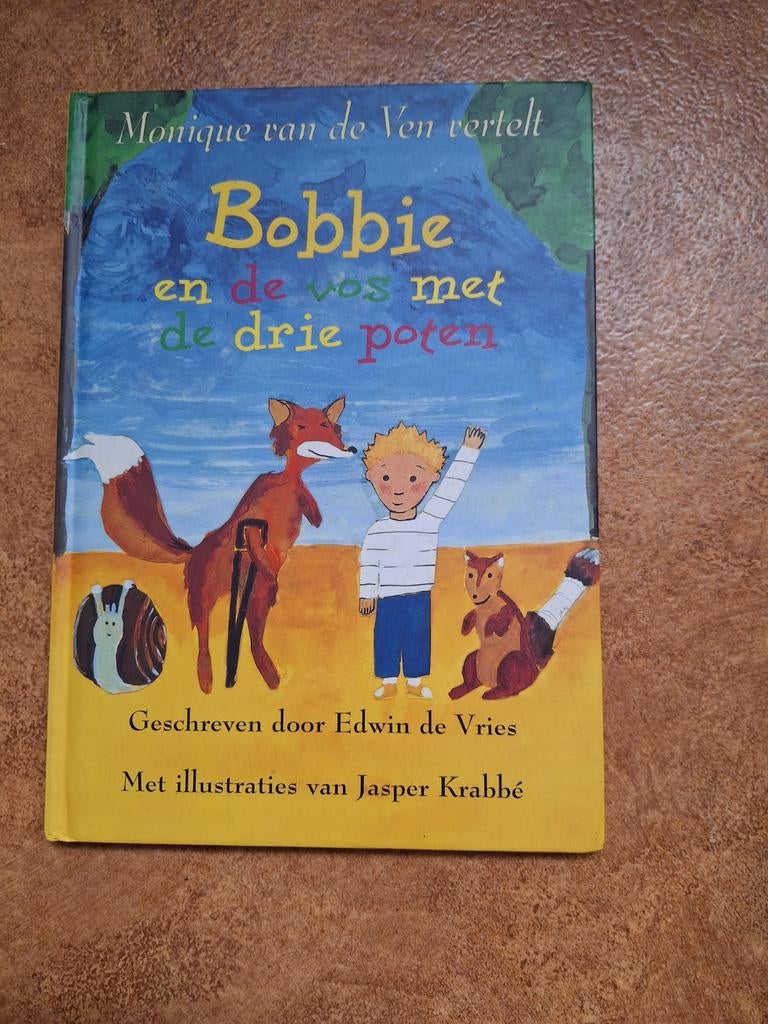 E. de Vries - Bobbie en de vos met de drie poten, Fictie algemeen, E. de Vries, Ophalen of Verzenden, Zo goed als nieuw