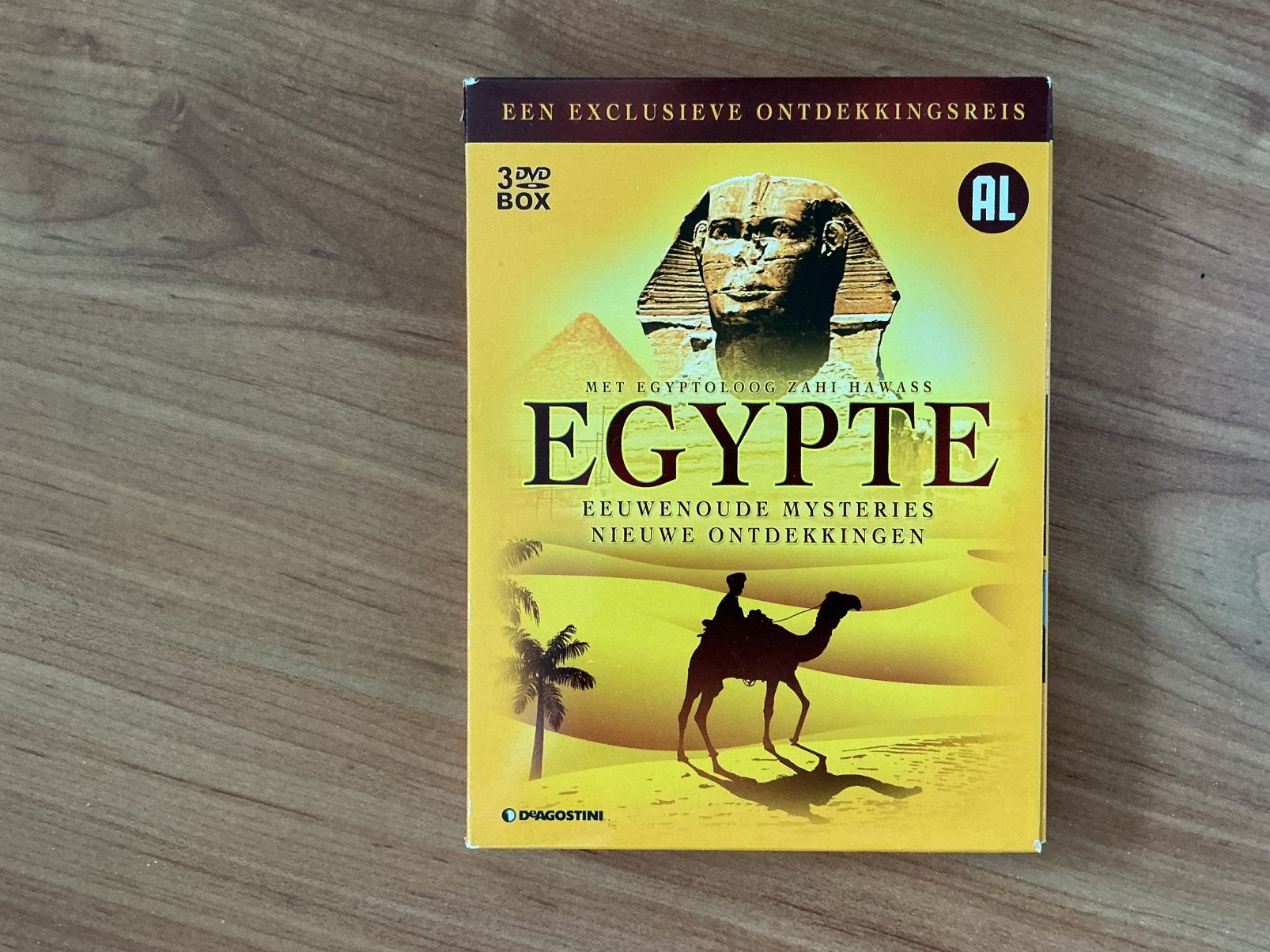 EGYPTE Eeuwenoude mysteries 3 DVD’s in cassette, Alle leeftijden, Ophalen of Verzenden, Nieuw in verpakking