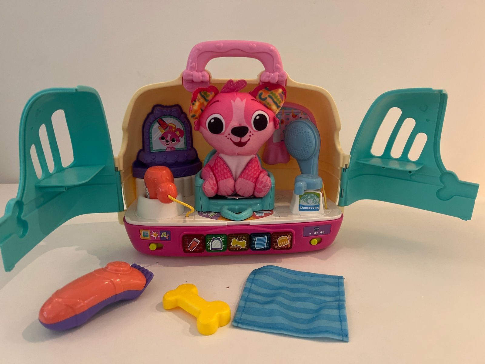 VTech trendy honden trimsalon, Ophalen, Zo goed als nieuw, Overige typen, Met geluid