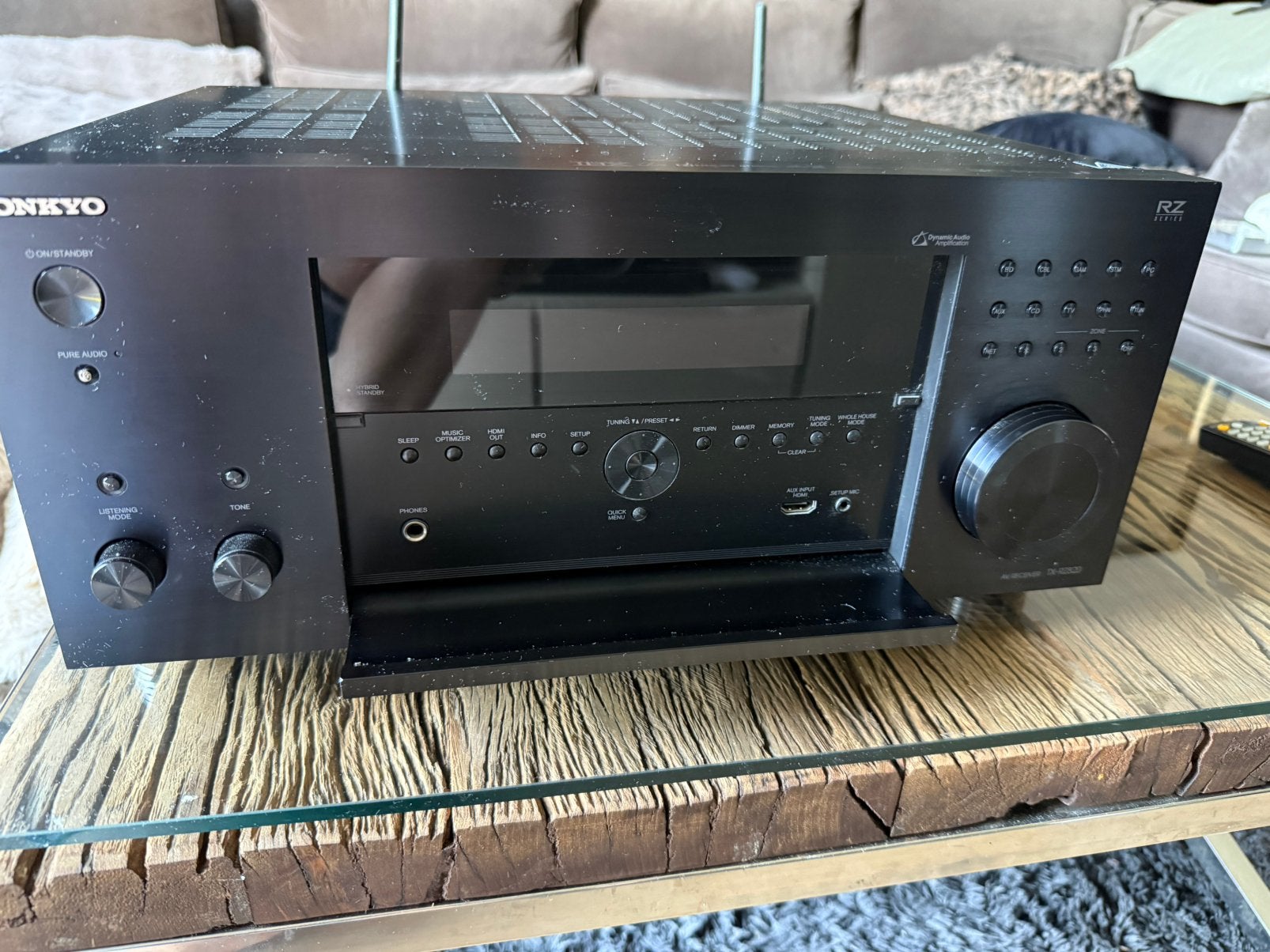 Onkyo RZ820, Ophalen, Zo goed als nieuw, 120 watt of meer, Onkyo