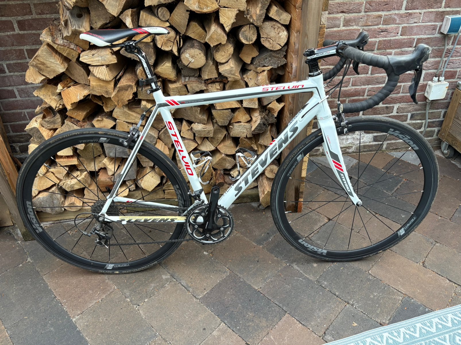 Stevens Stelvio 56 cm, Gebruikt, Meer dan 20 versnellingen, 53 tot 57 cm, Ophalen