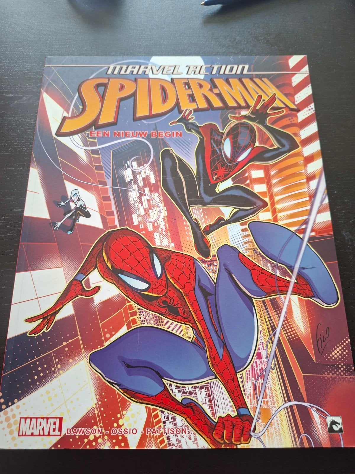 Marvel Action Spider-Man: Een Nieuw Begin, Boeken, Eén stripboek, Ophalen of Verzenden, Zo goed als nieuw