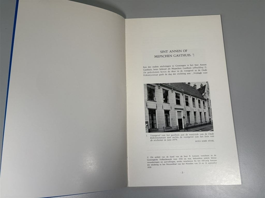 Sint Annen of Mepschen Gasthuis [1479-1979], Ophalen of Verzenden, Gelezen