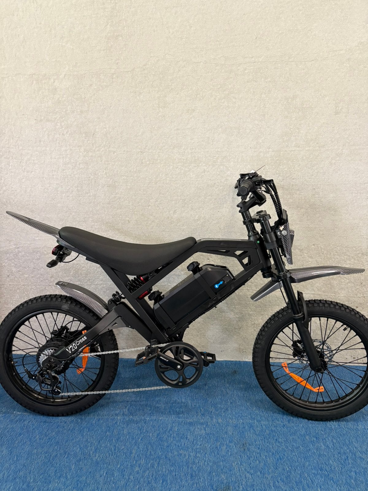 Nieuwe V20 Cross Skinnybikes 22.5Amp. accu/garantie/factuur, QM wheels, 24 inch of meer, Massakassa, Ophalen of Verzenden