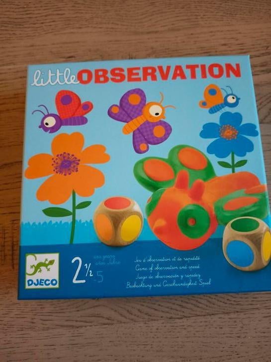 Djeco Little Observation spel, Ophalen of Verzenden, Zo goed als nieuw, Jongen of Meisje