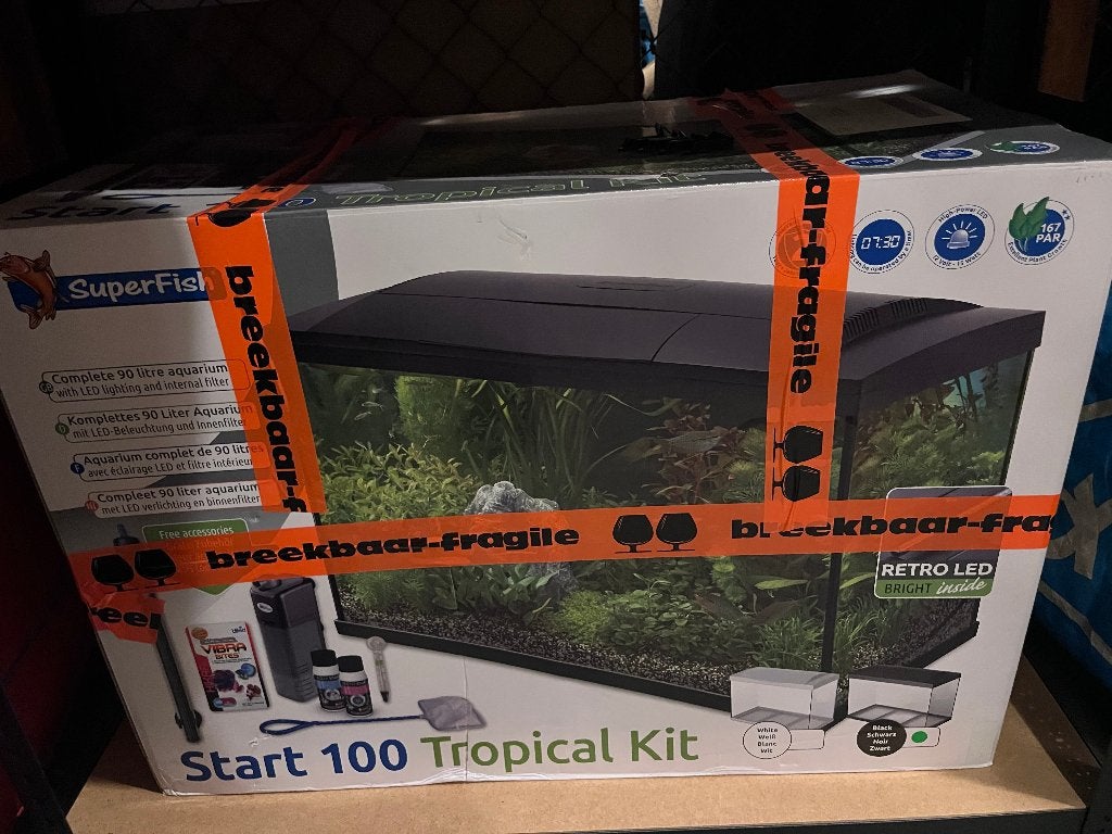 Superfish Start 100 Tropical Kit - Aquaria, Ophalen, Nieuw, Leeg aquarium, Superfish