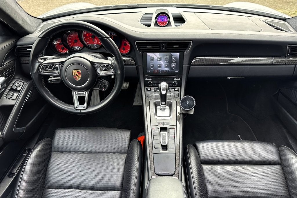Porsche 911 3.8 Turbo S Aerokit | SportDesign | Carbon | Pan, Auto's, Automaat, Gebruikt, Euro 6, 4 stoelen