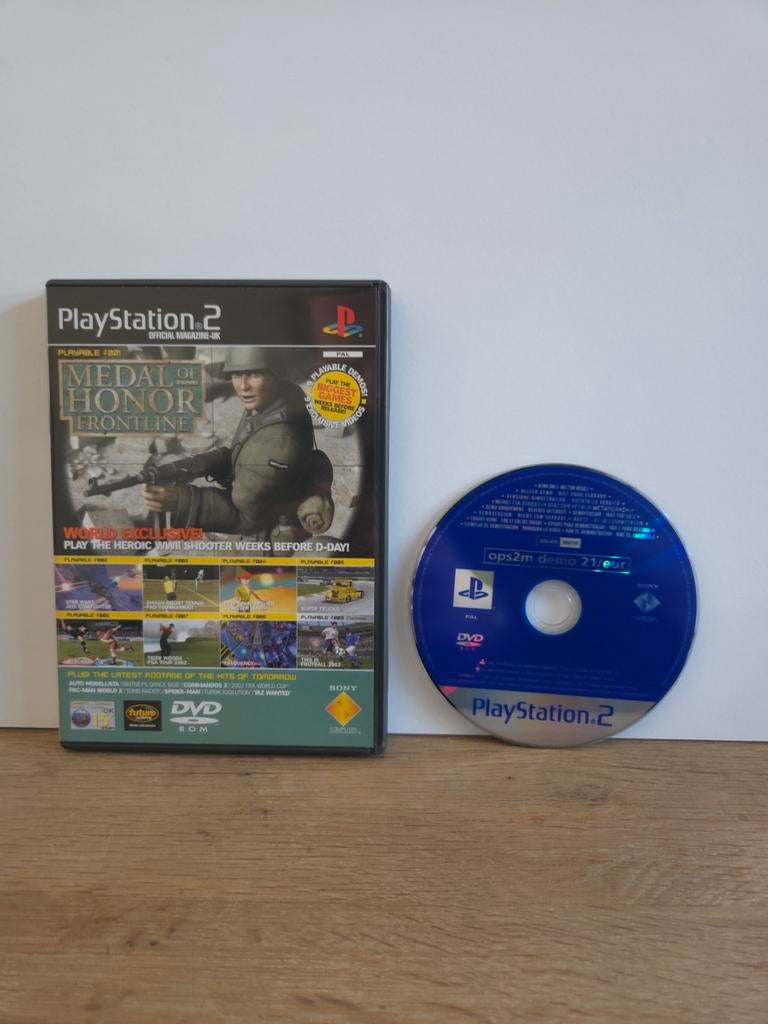 Playstation 2 (PS2) - Demo Disc 21/June 2002, Spelcomputers en Games, 1 speler, Ophalen of Verzenden, Zo goed als nieuw
