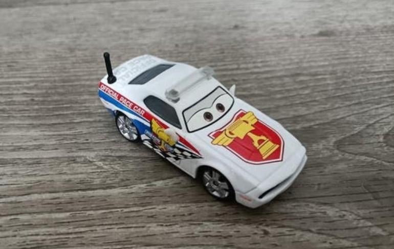 🚙metalen cars 3 auto: pat traxson🚙, Verzenden, Zo goed als nieuw
