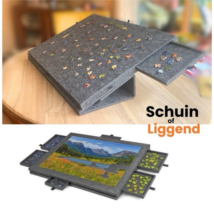 Nieuw Puzzelbord t/m 1000 stukjes - Puzzelmat - Puzzeltafel, Ophalen of Verzenden, 500 t/m 1500 stukjes, Nieuw