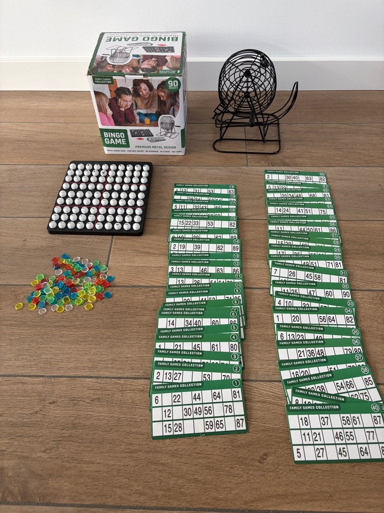 Bingo spel, Ophalen, Gebruikt