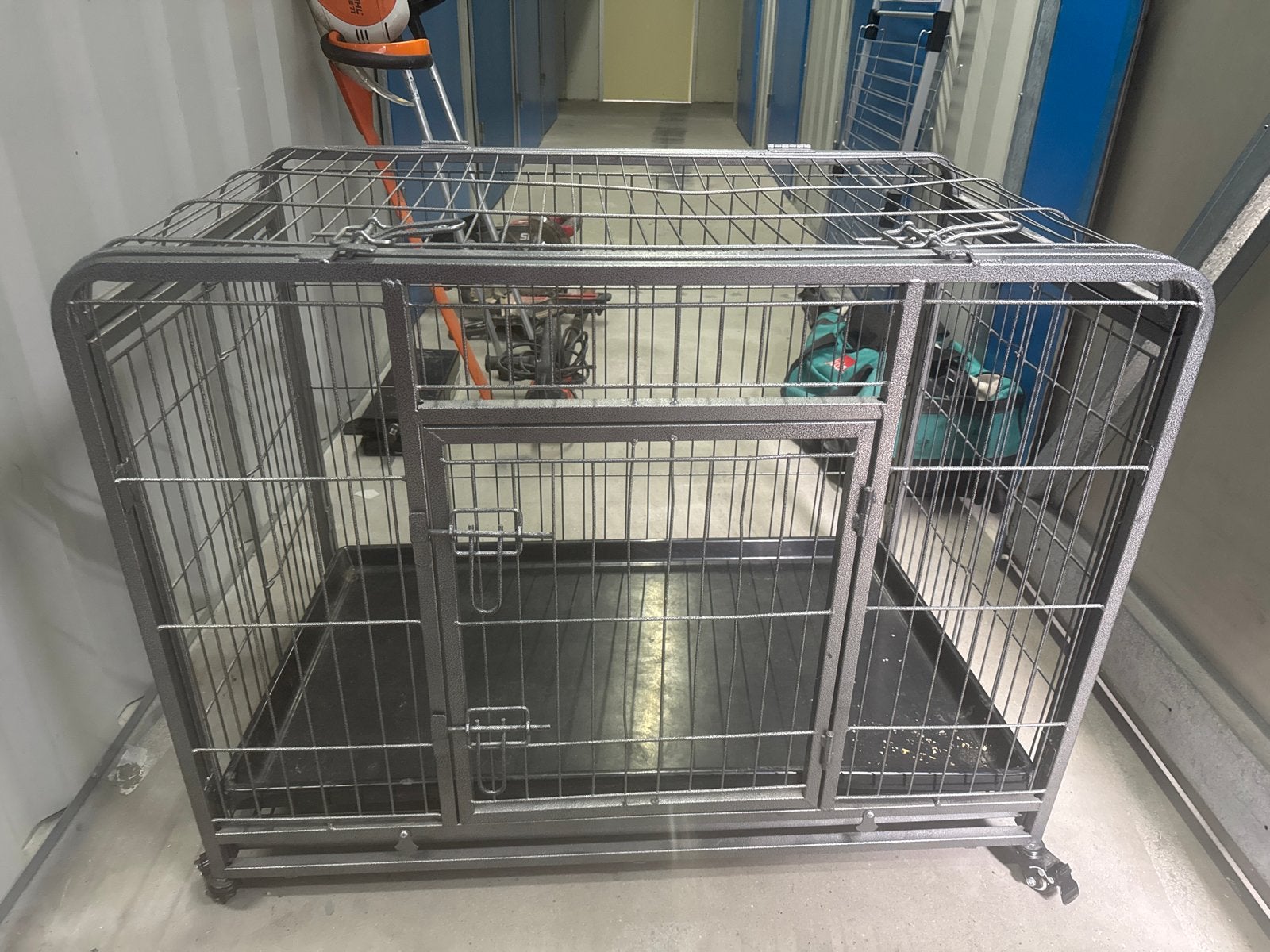 Kennel opvouwbaar - voor middelgrote hond, Ophalen