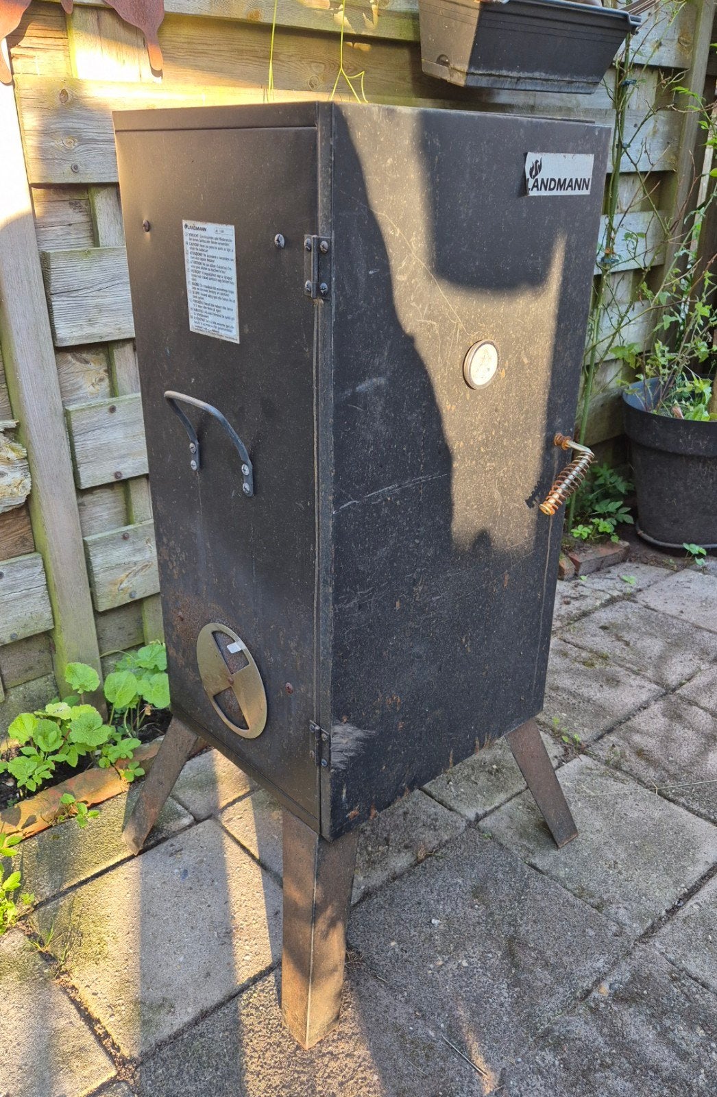 Landmann paling rookoven / visroker / smoker, Ophalen
