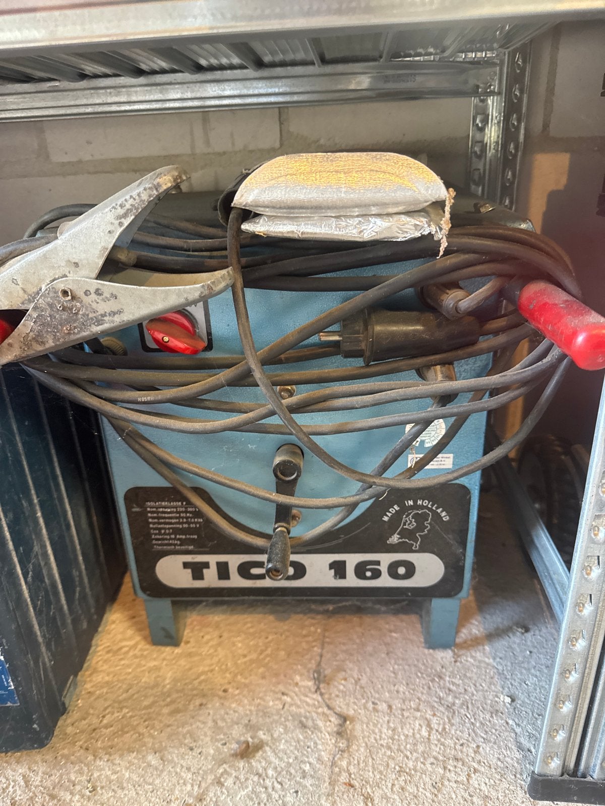TICO 160 Lasapparaat - Robuust en Betrouwbaar, Ophalen of Verzenden, Gebruikt, 150 tot 250 ampère, Elektroden