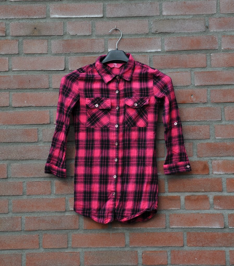 blouse 134, kinderkleding 134, Meisje, Overhemd of Blouse, Ophalen of Verzenden, Zo goed als nieuw