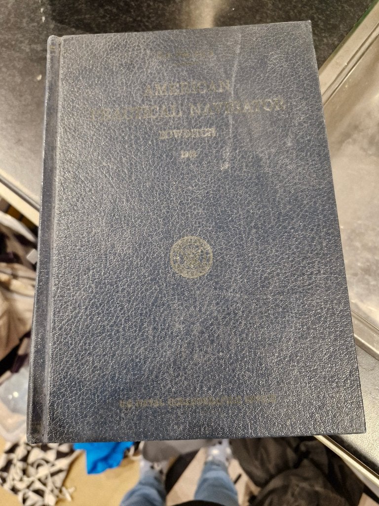 American practical navigator 1960, Ophalen of Verzenden, Gebruikt, Zeilboot, Boek of Tijdschrift